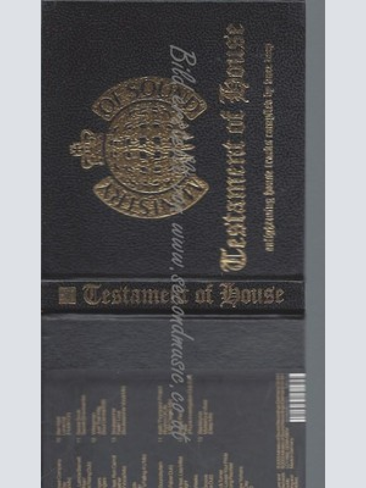 CD--VARIOUS -- - DOPPEL-CD -- TESTAMENT OF HOUSE