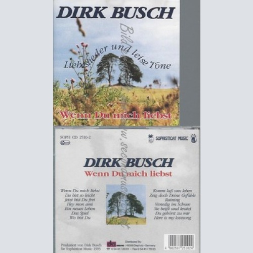 CD--DIRK BUSCH -- -- WENN DU MICH LIEBST