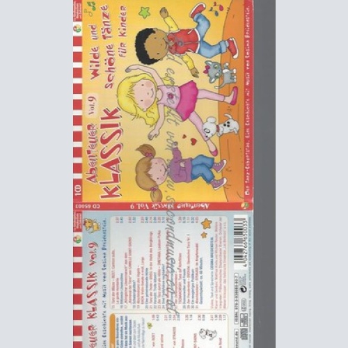 CD--COSIMA BREIDENSTEIN -- -- ABENTEUER KLASSIK VOL.9 TAENZE