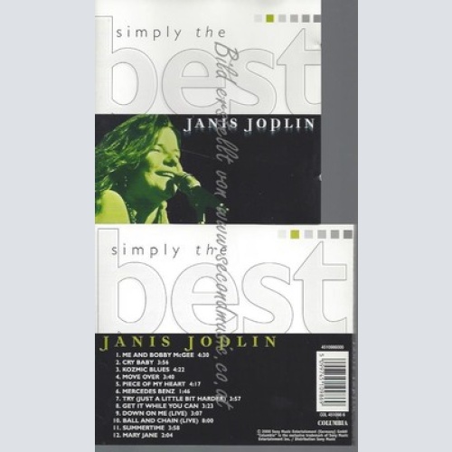 CD--JANIS JOPLIN -- -- SIMPLY THE BEST