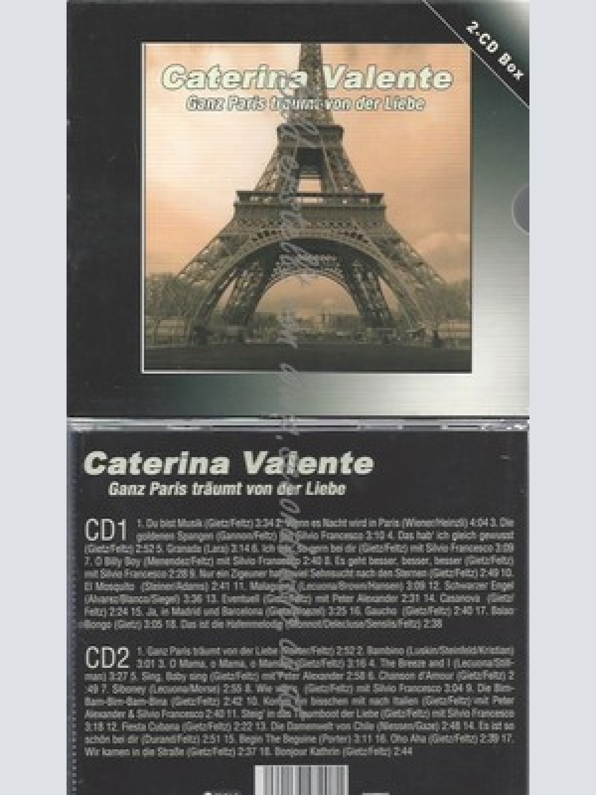 CD--DER LIEBE / VALENTE CATERINA -- - DOPPEL-CD -- GANZ PARIS TRAEUMT