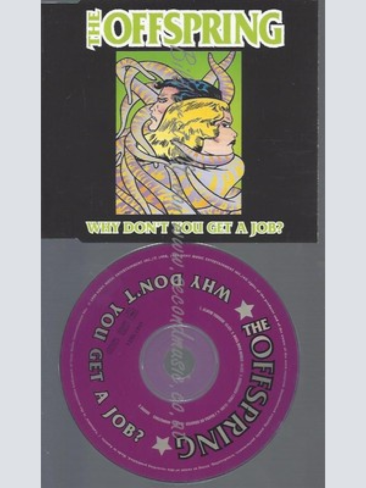 CD--THE OFFSPRING -- - SINGLE -- WHY DON'T YOU GET A JOB