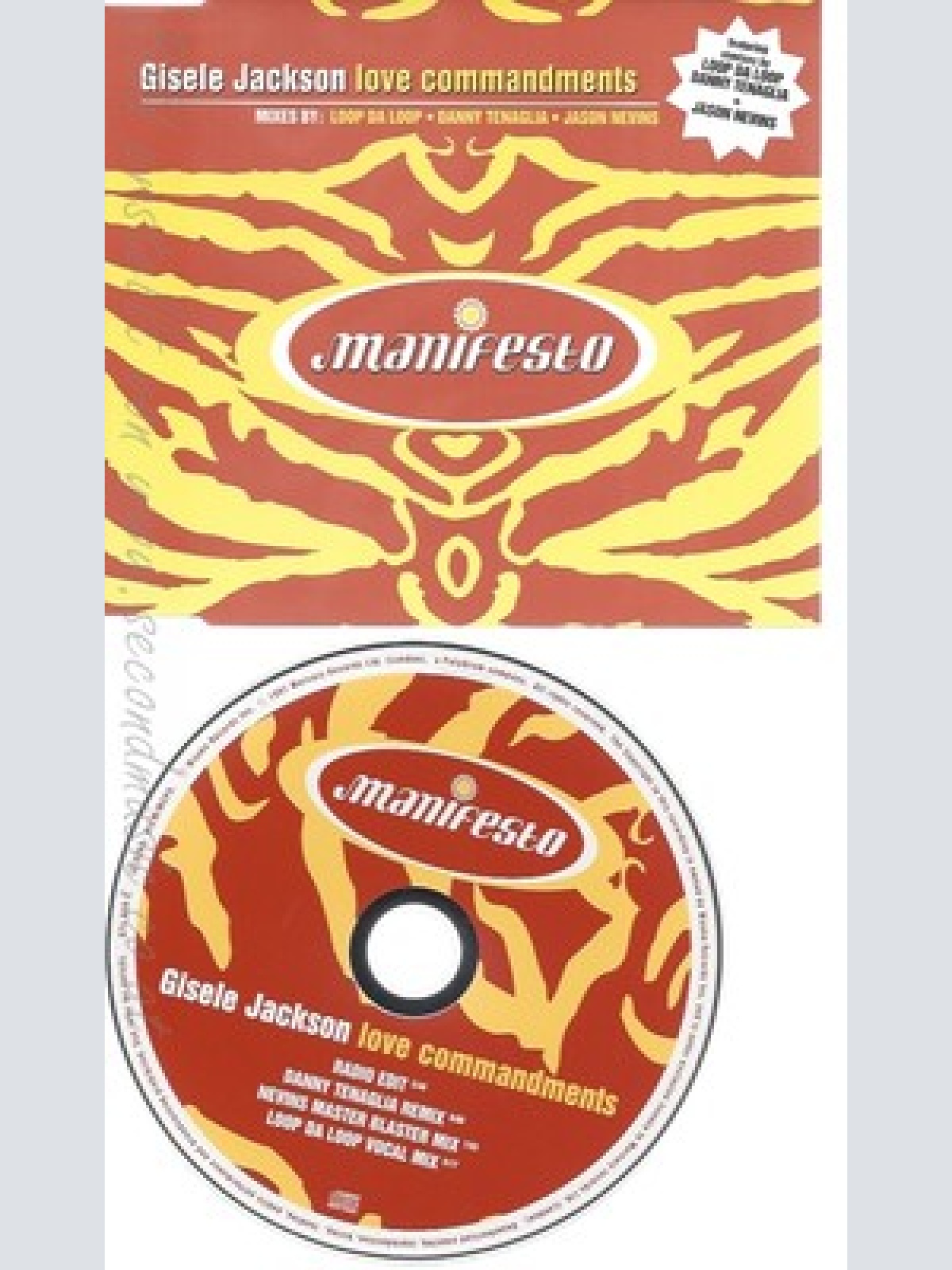 CD--JACKSON,GISELLE--*LOVE COMMANDMENTS*-
