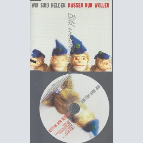 CD--WIR SIND HELDEN -- - SINGLE -- MUESSEN NUR WOLLEN