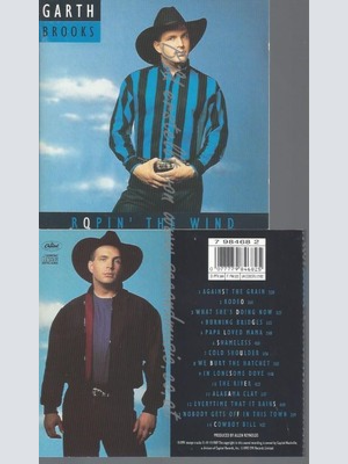 CD--GARTH BROOKS -- -- ROPIN' THE WIND