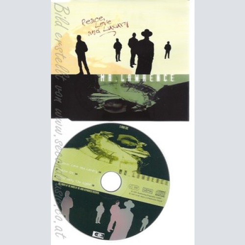 CD--MR. LAWRENCE--PEACE, LOVE & LUXURY -3 TRACKS, -