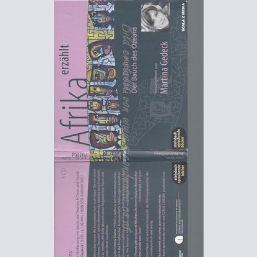 CD--FATOU DIOME UND MARTINA GEDECK -28. MÄRZ - - AUDIOBOOK -- DER BAUCH DES OZEA