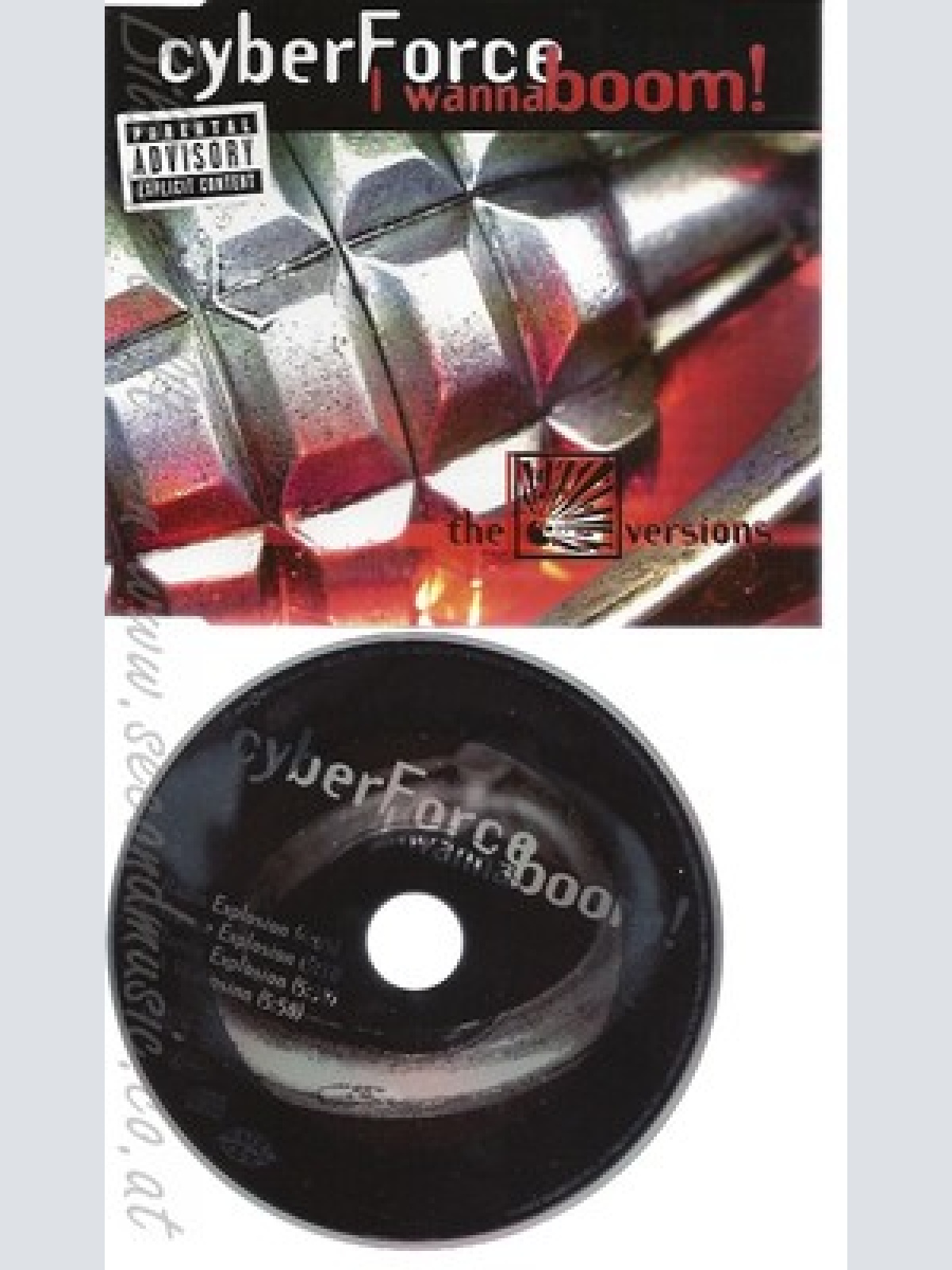 CD--CYBER FORCE--I WANNA BOOM!-