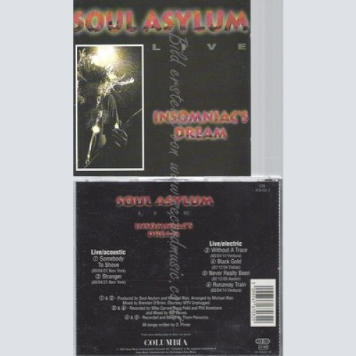 CD--SOUL ASYLUM -- LIVE - INSOMNIAC'S DREAM