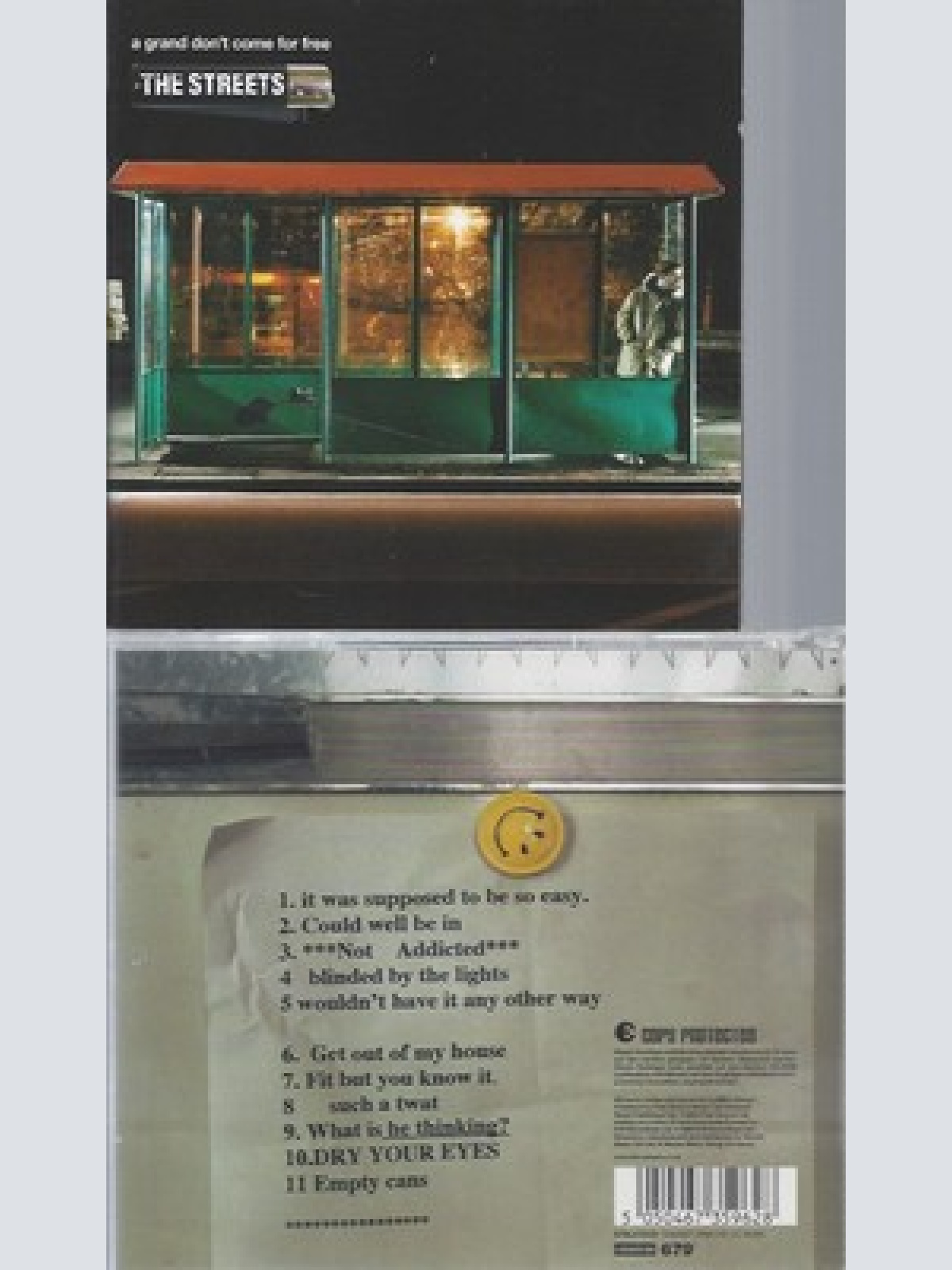 CD--THE STREETS -- -- A GRAND DON'T COME FOR FREE