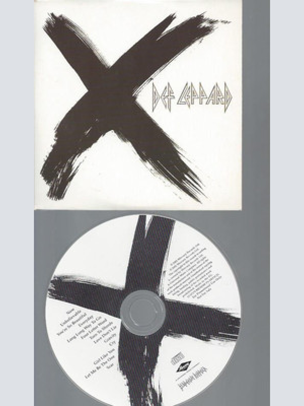 CD--DEF LEPPARD--X-----PROMO--13 TR