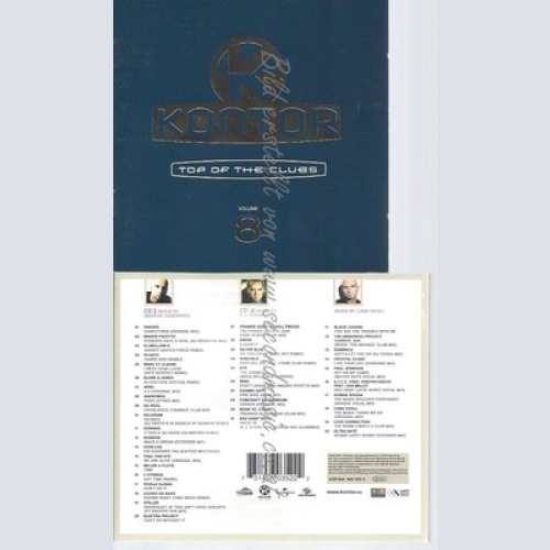 CD--VARIOUS -- --2CD -- KONTOR - TOP OF THE CLUBS VOL. 8