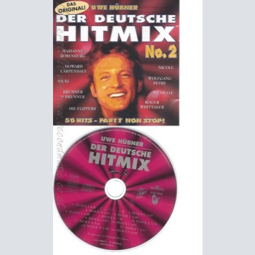 CD--DIVERSE -- -- UWE HÜBNER'S DER DEUTSCHE HITMIX NO. 2: 50 HITS - PARTY NON ST
