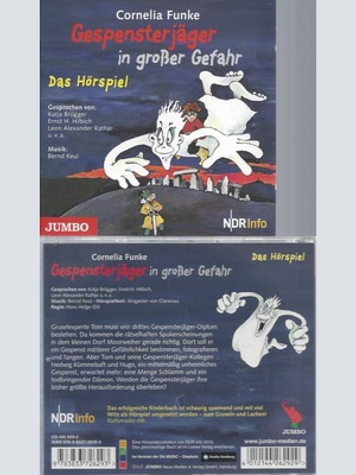 CD--CORNELIA FUNKE -- --- GESPENSTERJAEGER IN GROSSER GEFAHR