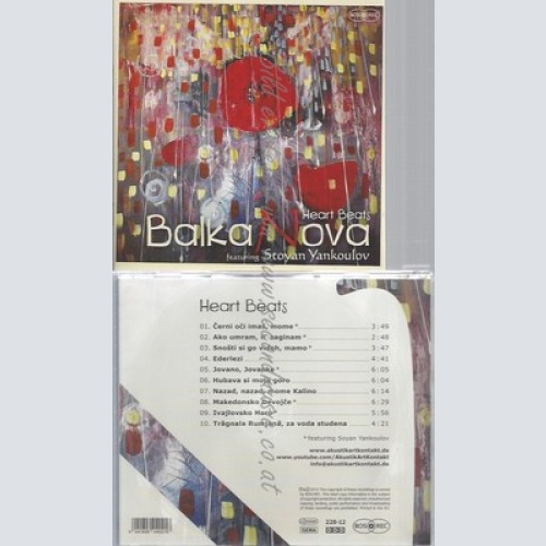 CD--BALKANOVA -- -- HEART BEATS