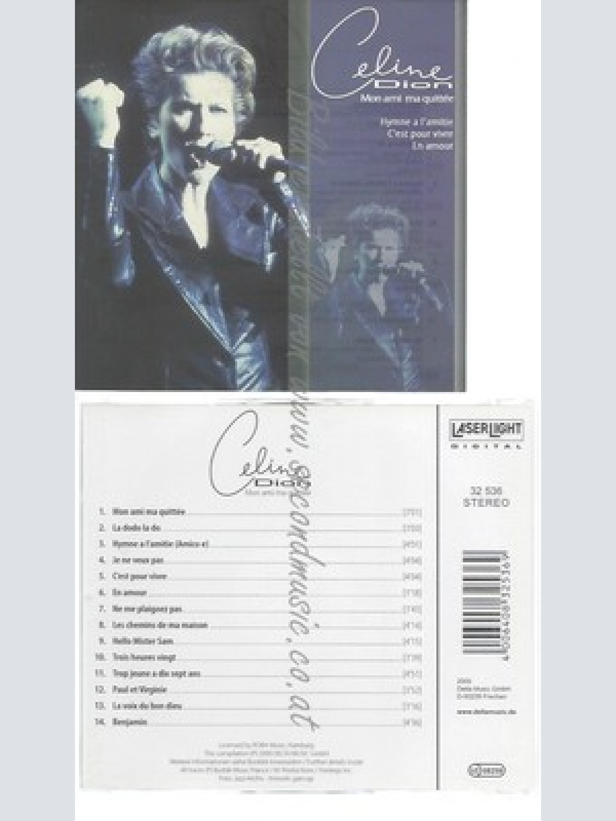 CD--CELINE DIOR -- CELINE DIOR MON AMI MA QUITÉE