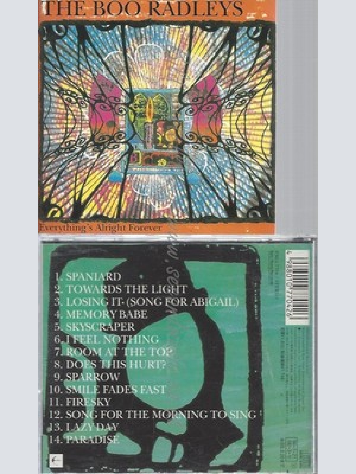 CD--BOO RADLEYS -- --IMPORT -- EVERYTHING'S ALRIGHT FOREVER