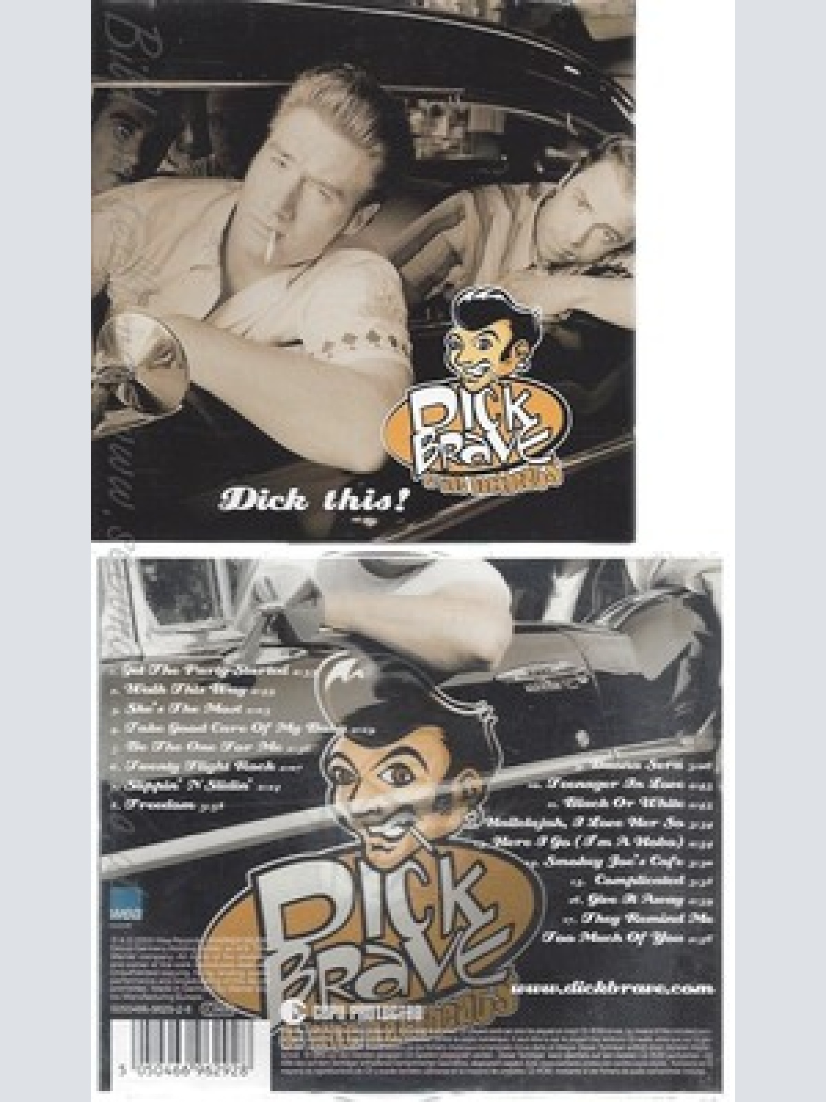 CD--DICK BRAVE & THE BACKBEATS -- -- DICK THIS!