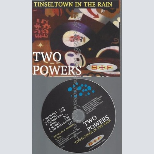 CD--TWO POWERS--TINSELTOWN IN THE RAIN -5 VERSIONS,