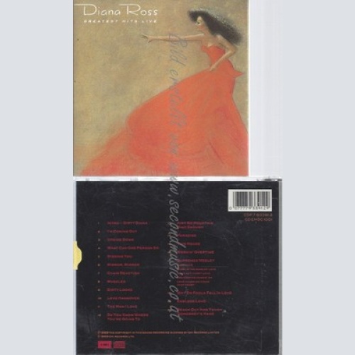 CD--DIANA ROSS -- -- GREATEST HITS-LIVE