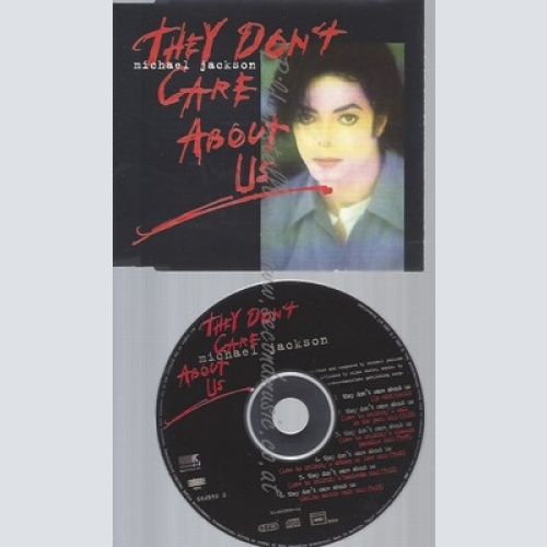 CD--MICHAEL JACKSON- THEY DONT CARE ABOUT US