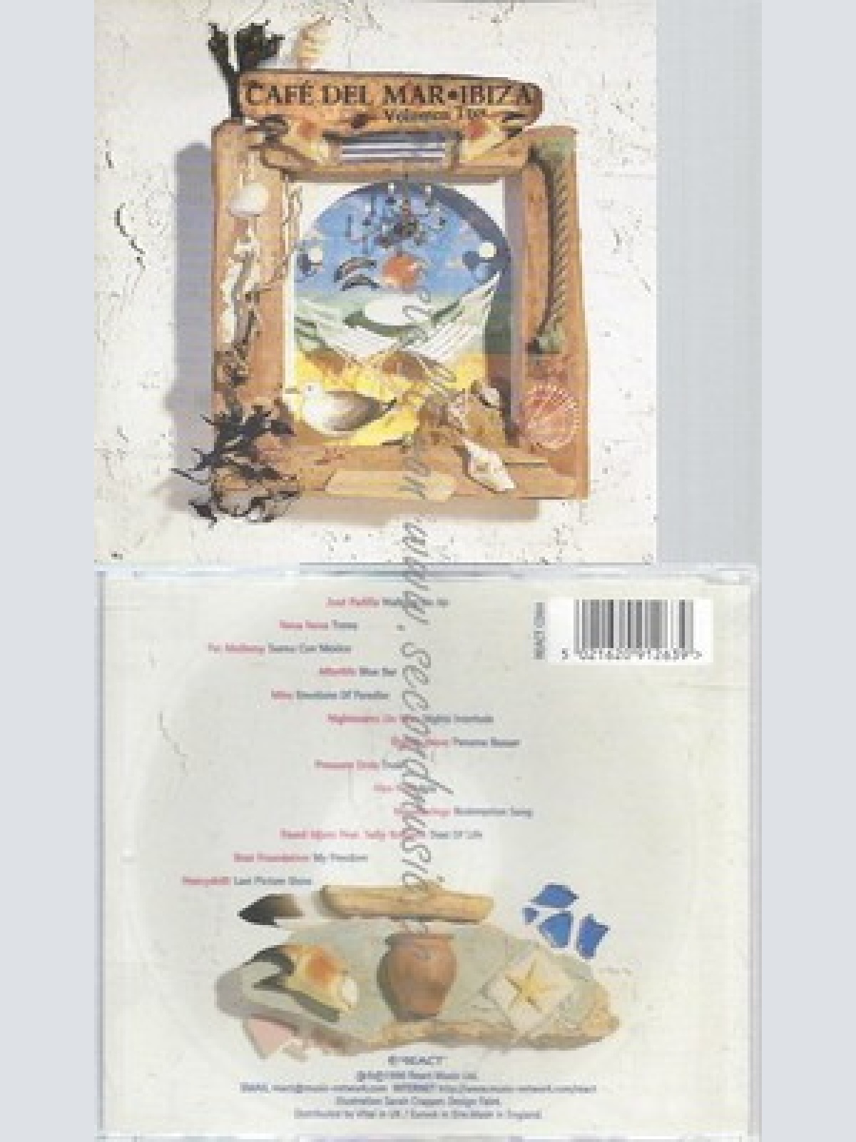 CD--JOSE PADILLA -- -- CAFE DEL MAR IBIZA EDITION VOL. 3