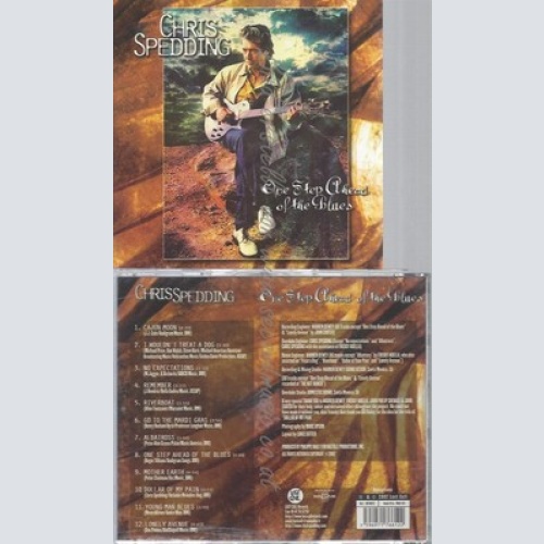 CD--CHRIS SPEDDING -- --- ONE STEP AHEAD OF THE BLUES
