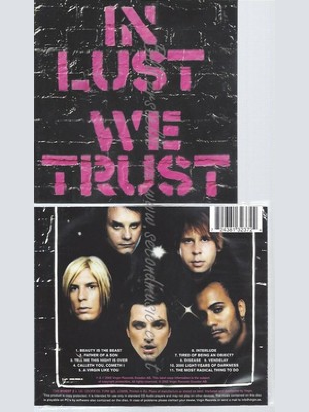 CD--THE ARK -- -- IN LUST WE TRUST