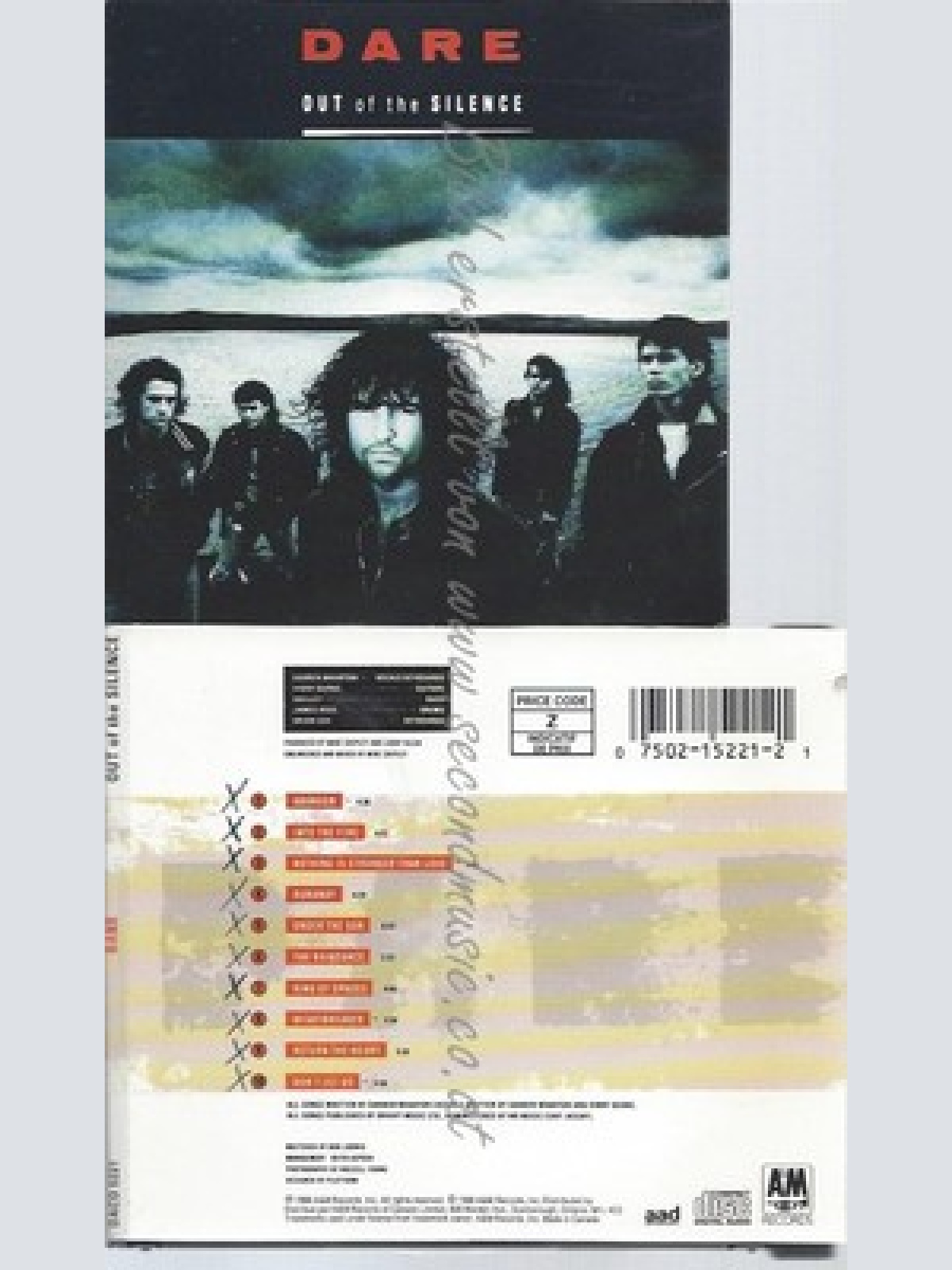 CD--DARE -- --- OUT OF THE SILENCE