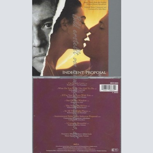 CD--INDECENT PROPOSA UND VARIOUS -- ---- EIN UNMORALISCHES ANGEBOT