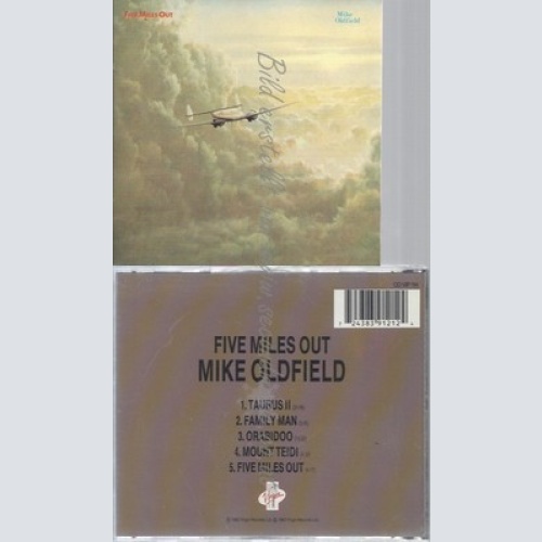 CD--MIKE OLDFIELD --- FIVE MILES OUT