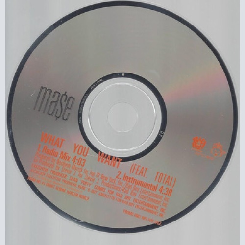 CD--PROMO--MASE--WHAT YOU WANT
