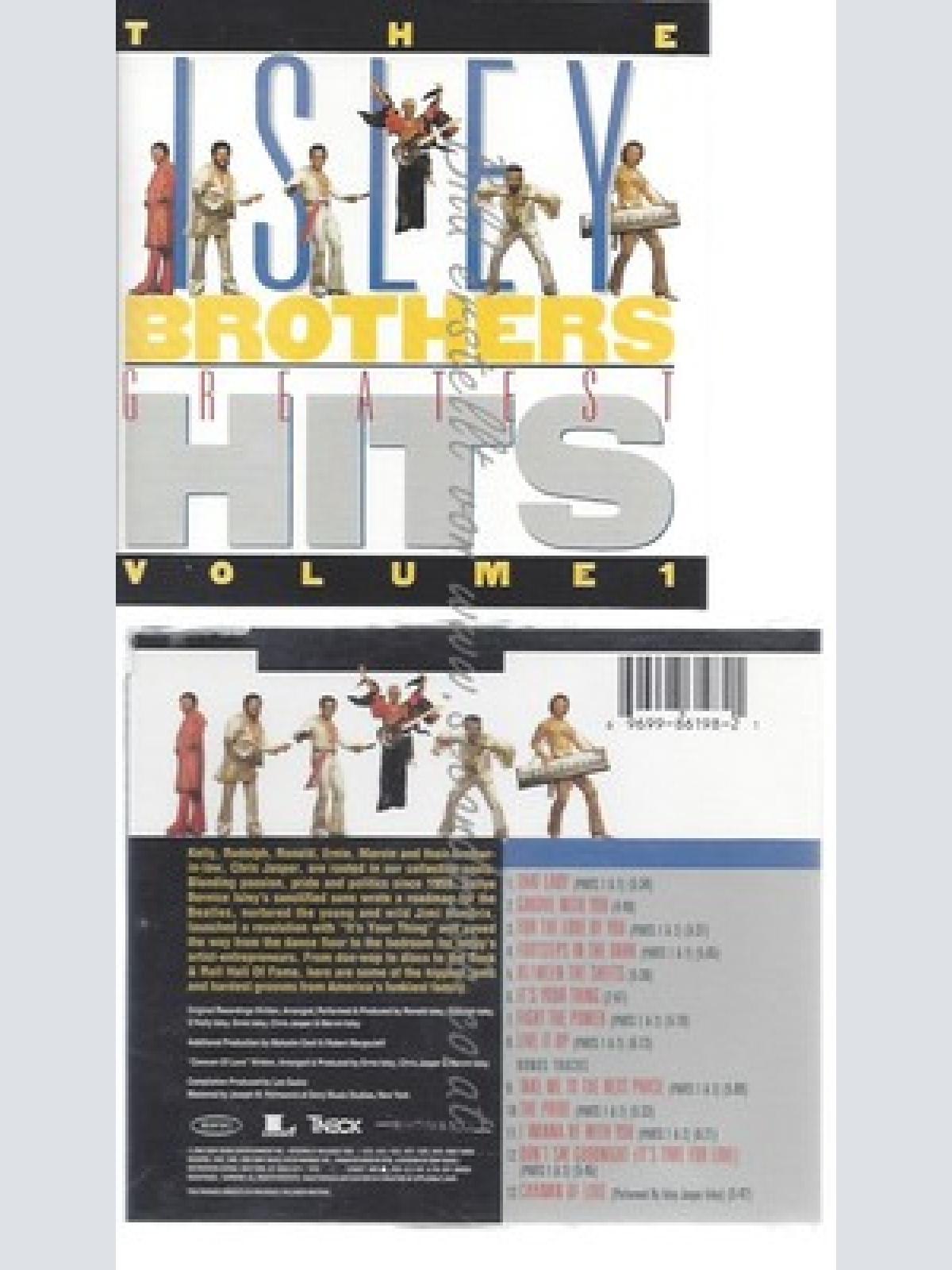 CD--THE ISLEY BROTHERS -- --- GREATEST HITS VOL.1