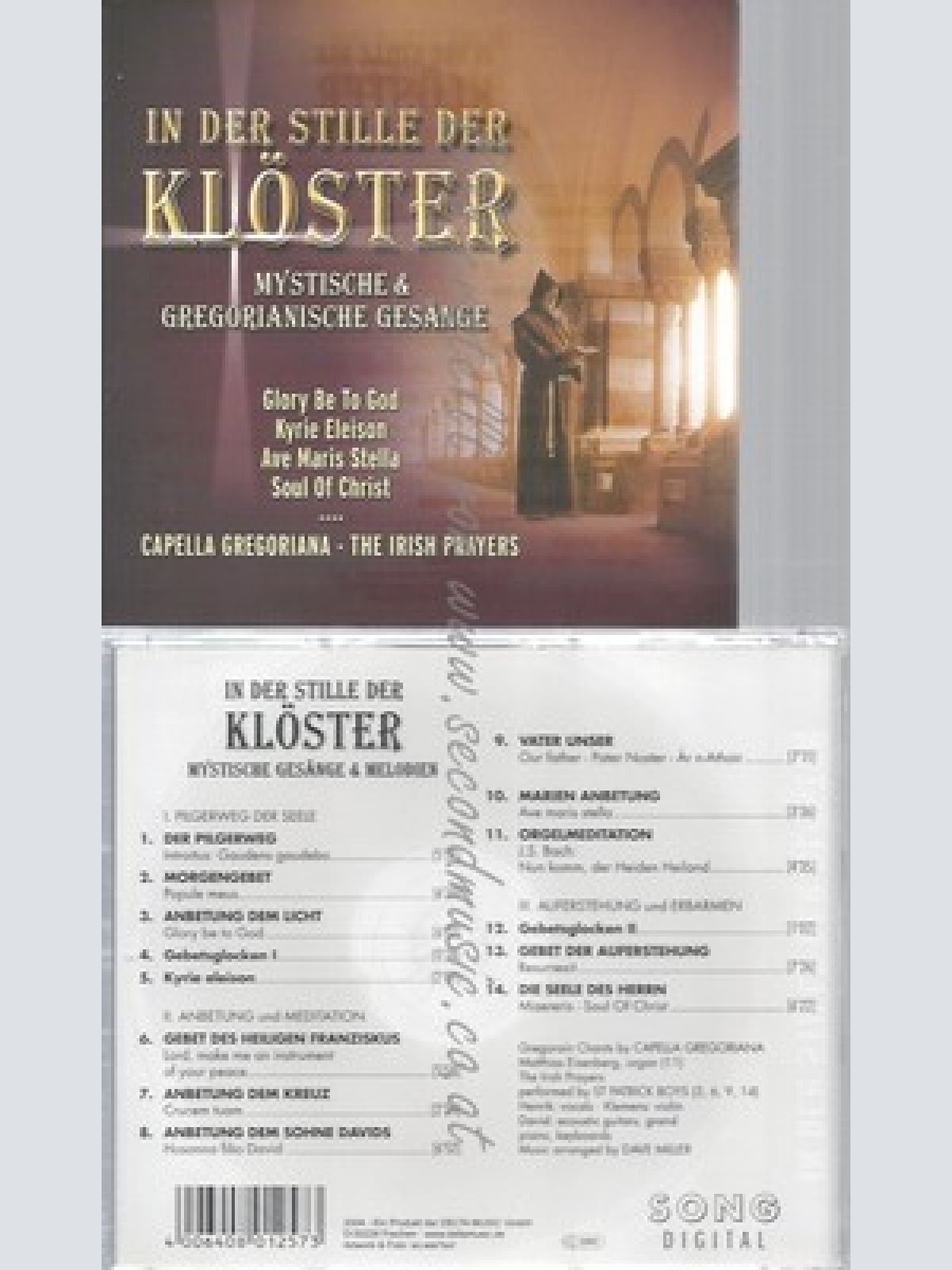 CD--VARIOUS -- IN DER STILLE DER KLOESTERN - MYSTISCHE GESAENGE UND MELODIEN