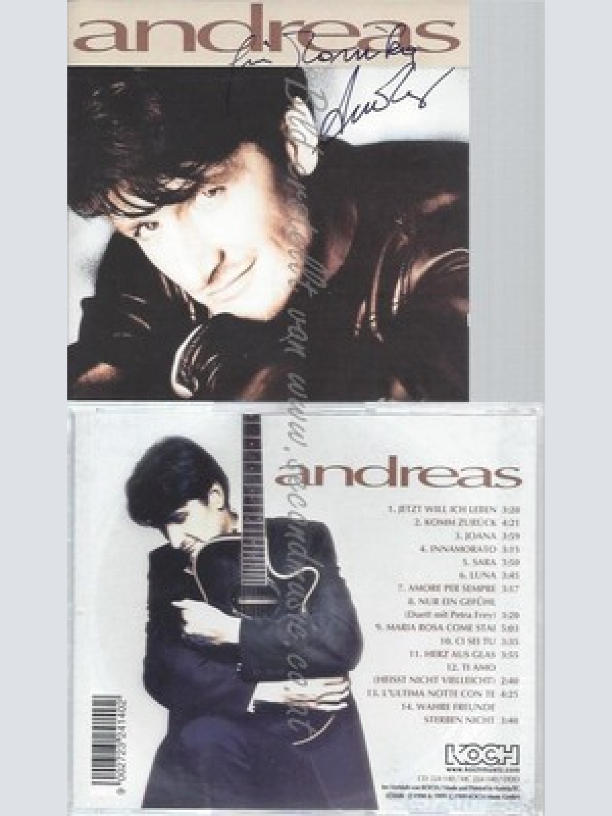 CD--ANDREAS -- -- JETZT WILL ICH LEBEN