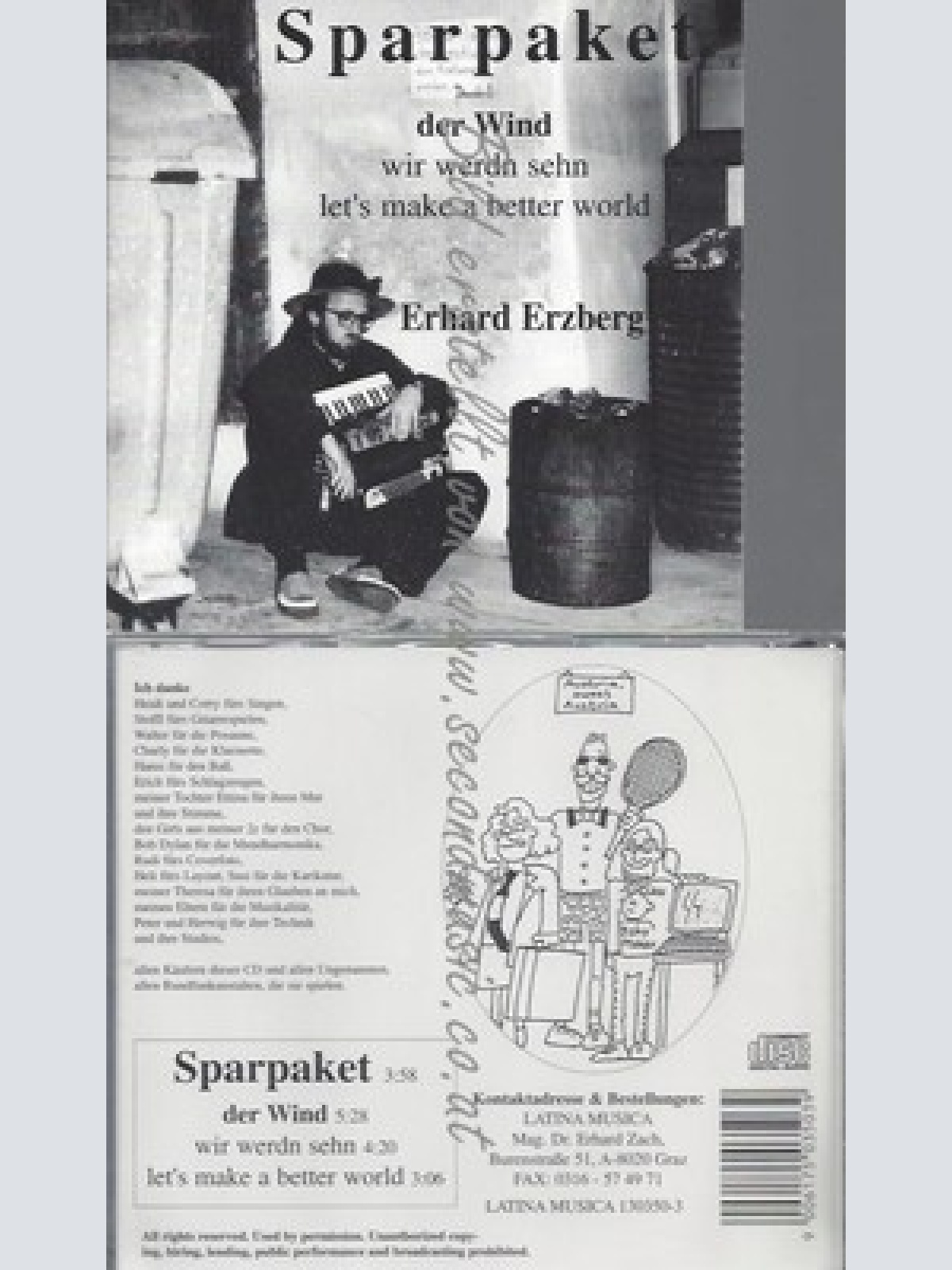 CD--ERHARD ERZBERG--SPARPAKET--