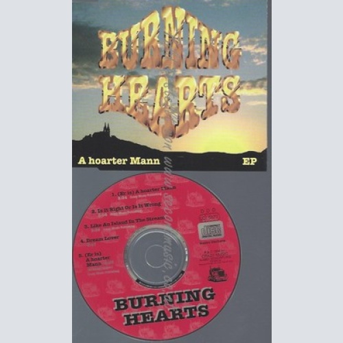 CD--BURNING HEARTS--A HOARTER MANN EP