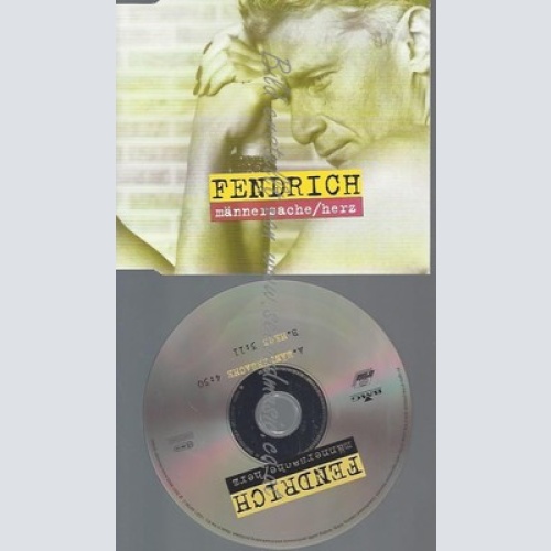CD--ERZSINGLE/ REINHARD FENDRICH--MAENNERSACHE