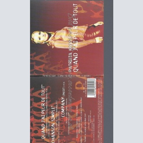 CD--KAAS,PATRICIA--QUAND J'AI PEUR DE TOUT