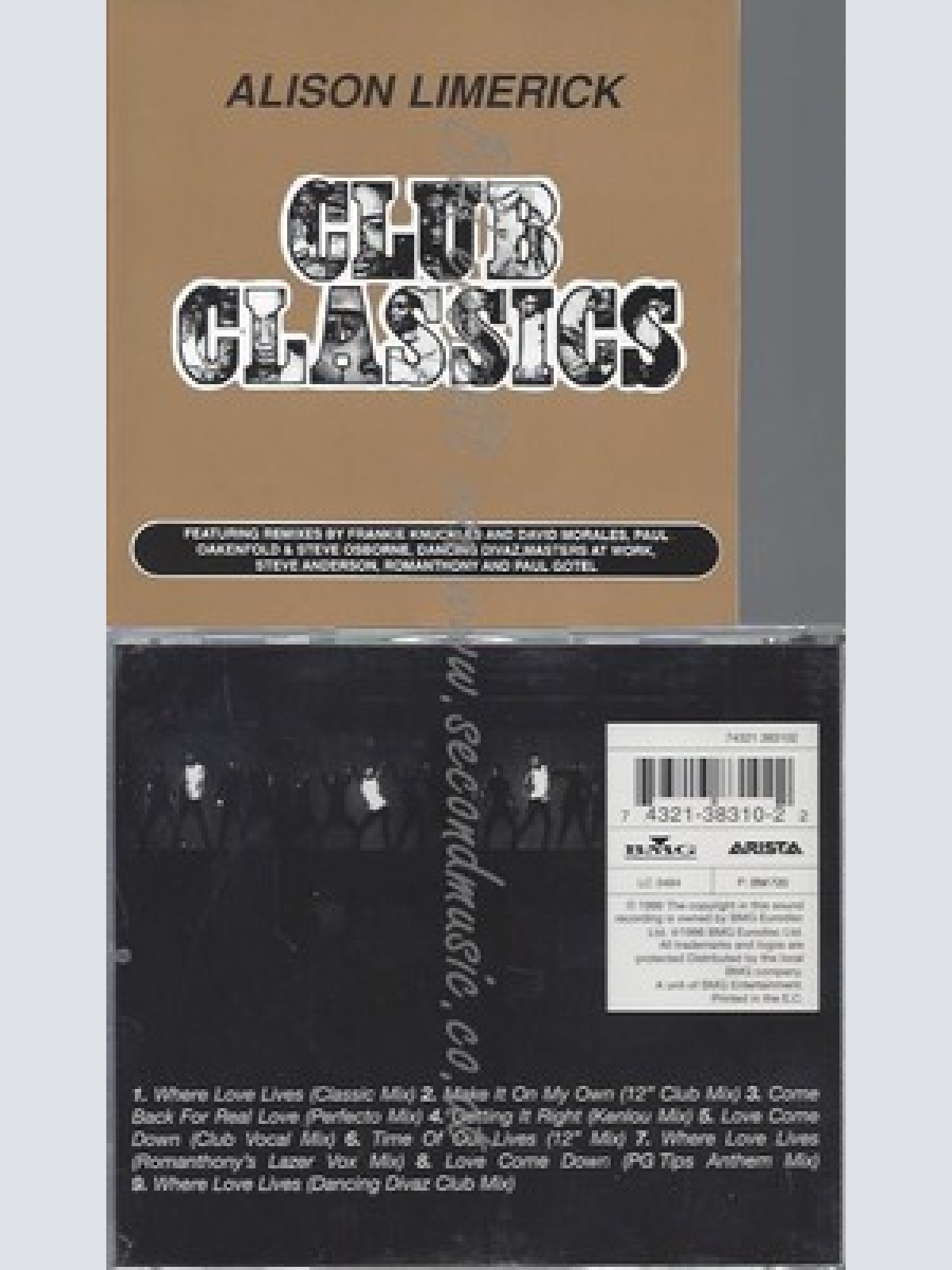 CD--LIMERICK,ALISON--CLUB CLASSICS