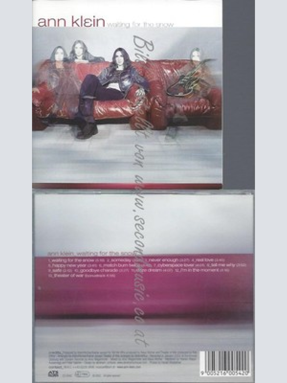 CD--ANN KLEIN--WAITING FOR THE SNOW