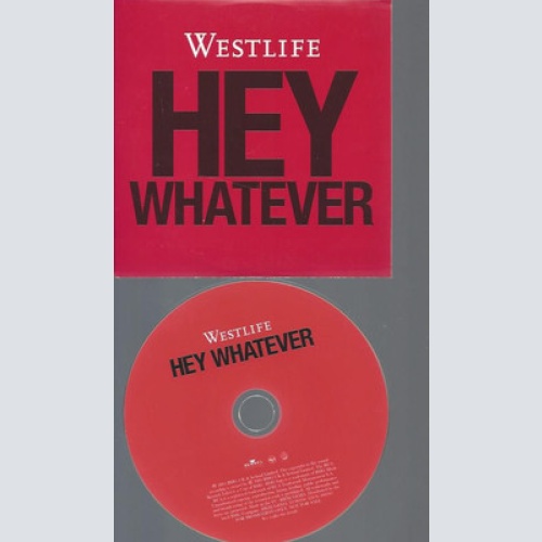 CD--PROMO--WESTLIFE--HEY WHATEVER