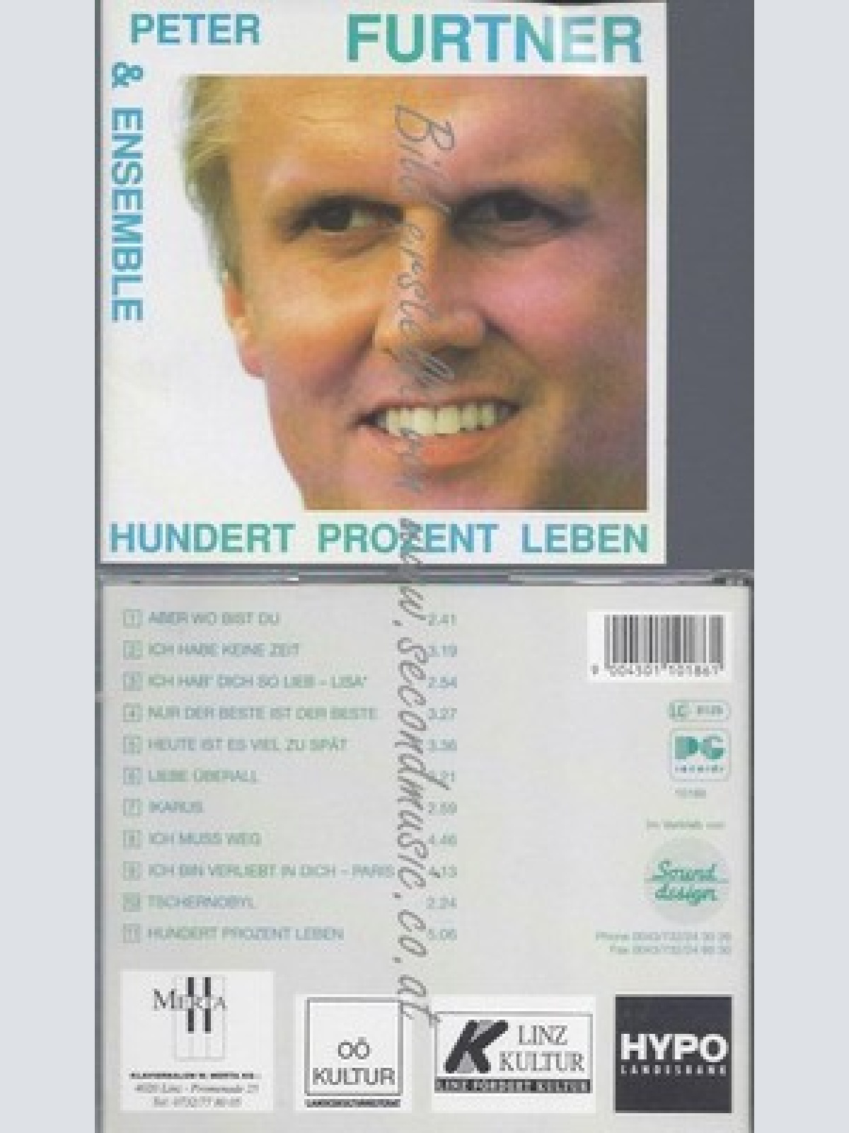 CD--FURTNER,PETER--HUNDERT PROZENT LEBEN