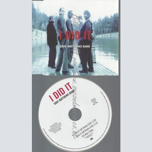 CD--DAVE MATTHEWS BAND--I DID ITSINGLE