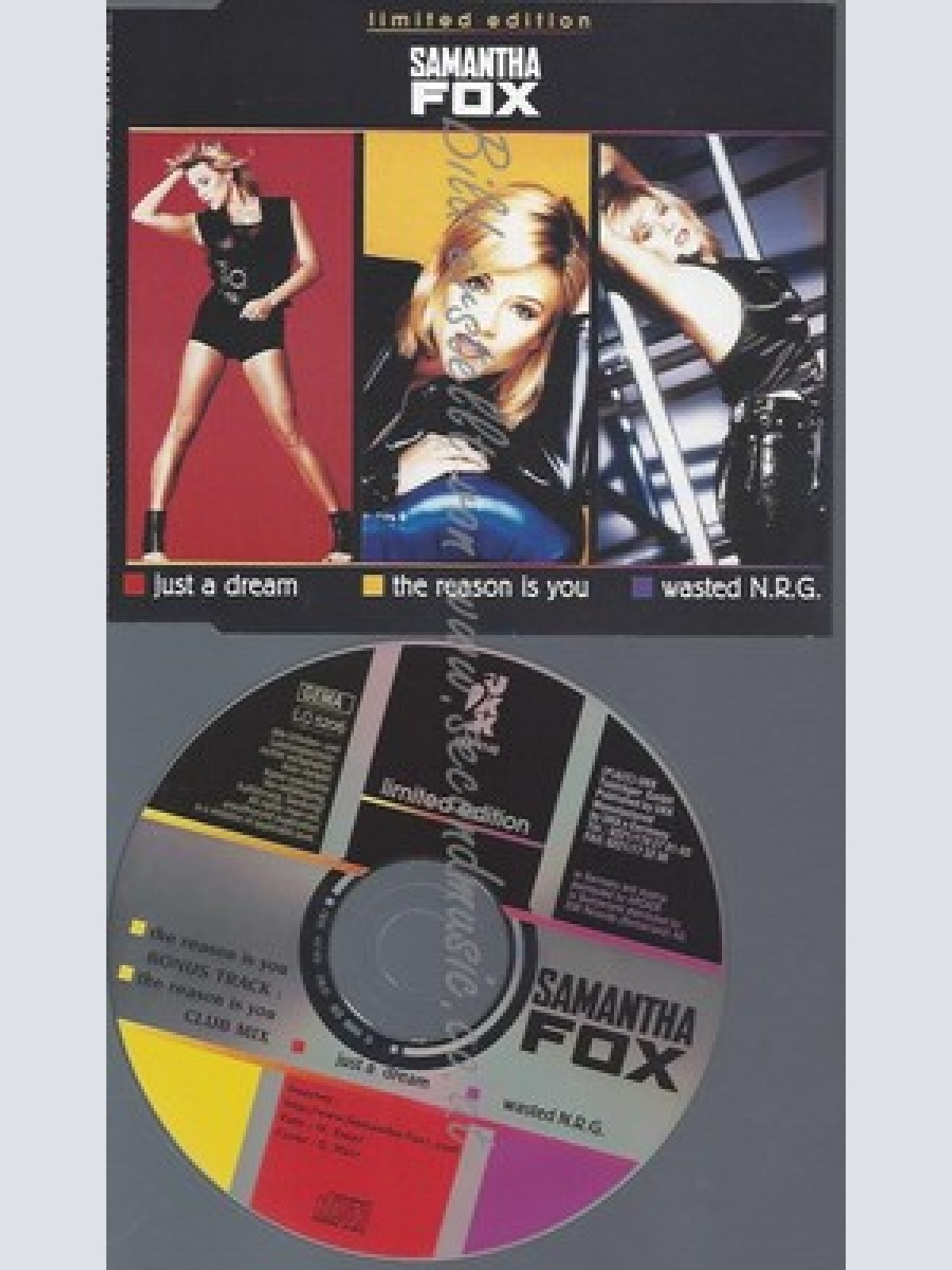 CD--FOX,SAMANTHA--THE REASON IS YOU-LIMITED