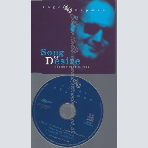 CD--CHAPMAN,ROGER--SONG OF DESIRE