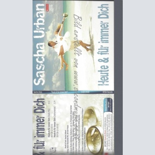 CD--SASCHA URBAN--HEUTE & FUER IMMER DICH