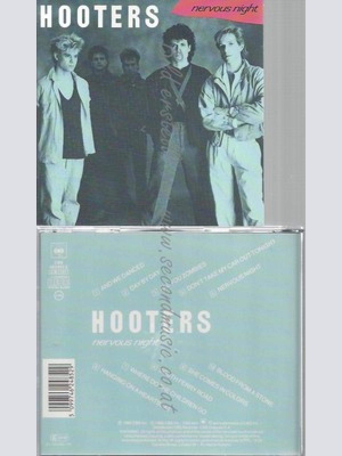 CD--HOOTERS--NERVOUS NIGHT