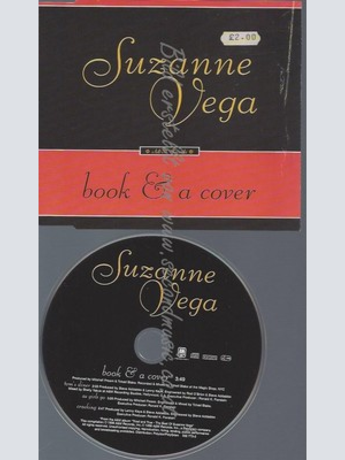 CD--VEGA,SUZANNE--BOOK & A COVER