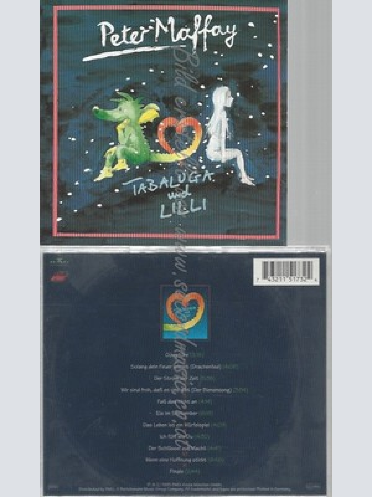CD--PETER MAFFAY--TABALUGA UND LILLI